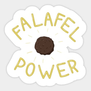 falafel power Sticker
